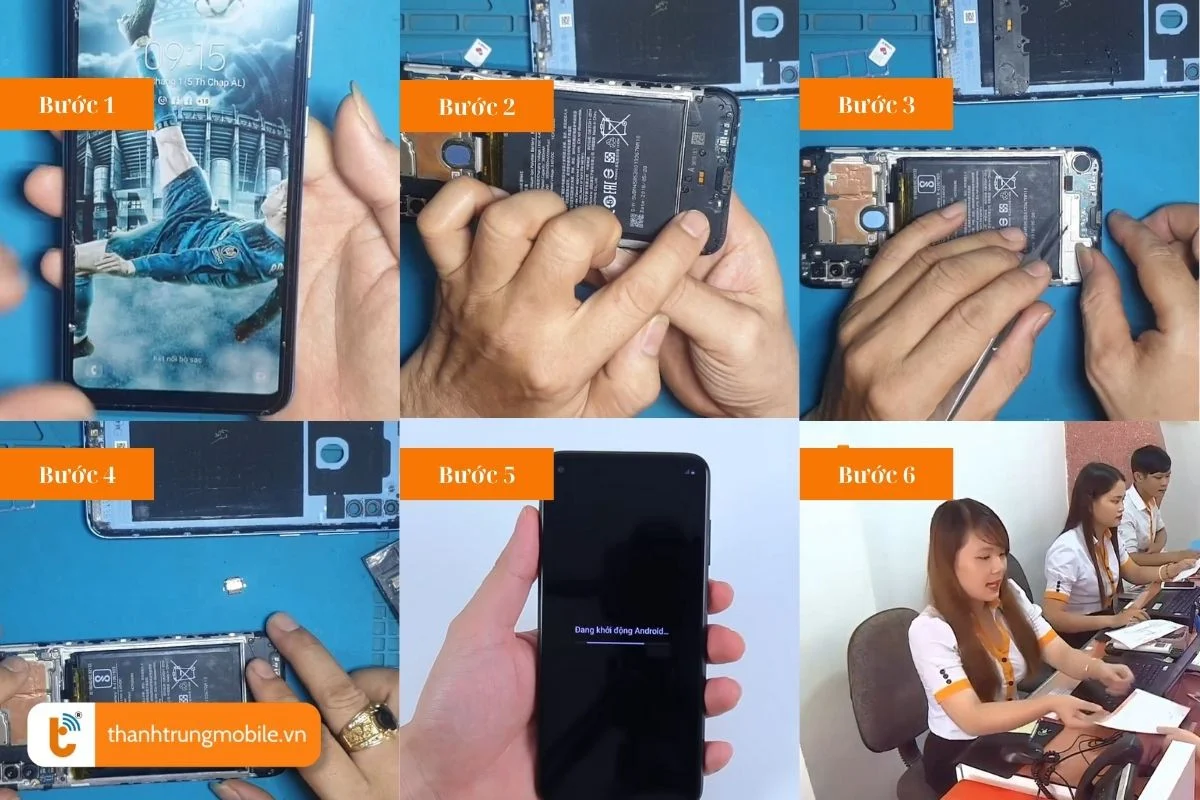 quy trinh thay chan sac samsung galaxy a11 chuyen nghiep