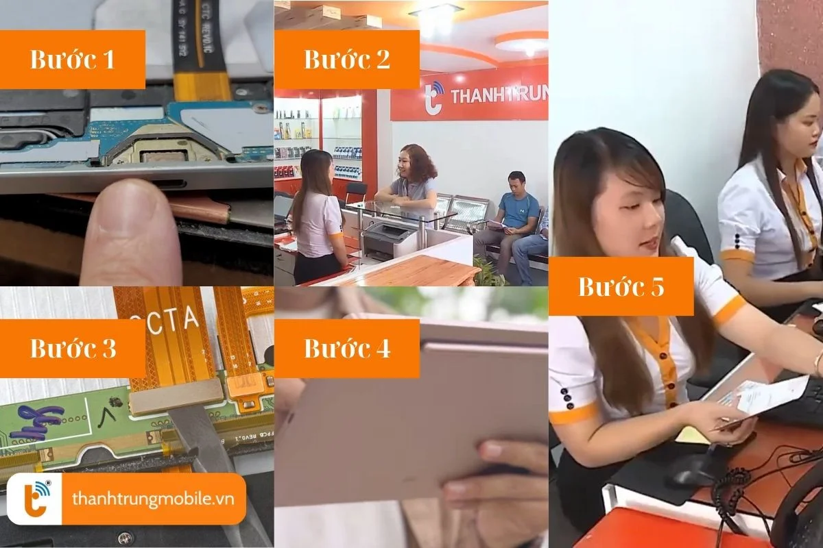 quy trinh thay chan sac samsung tab s7 chuyen nghiep