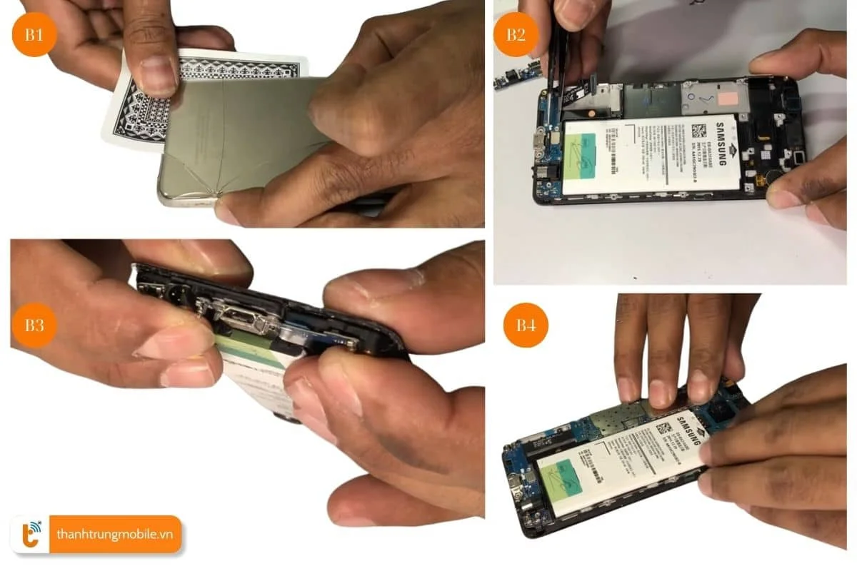 quy trinh thay cong sac samsung a3 2017 chuyen nghiep