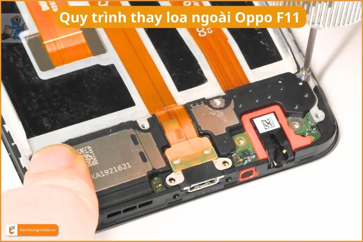 Quy trình thay loa ngoài Oppo F11