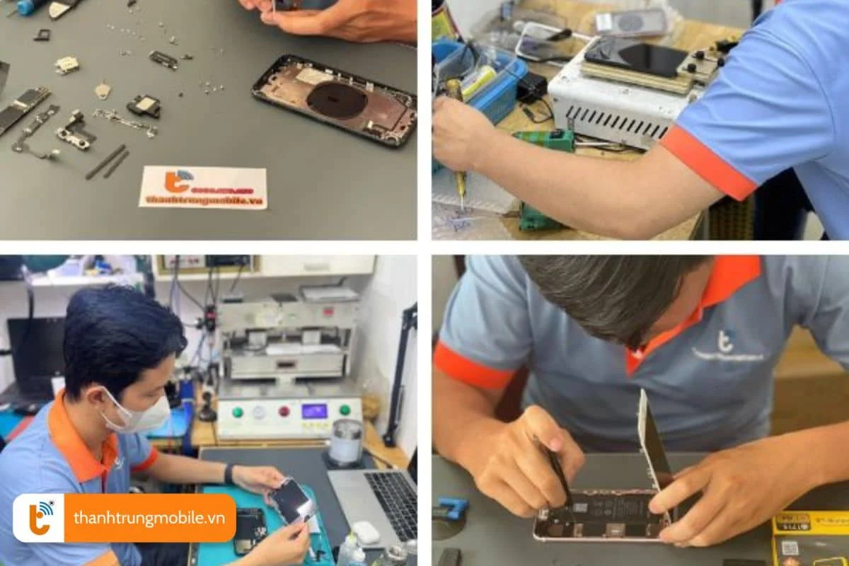 quy trinh thay man hinh Samsung Galaxy S20 FE