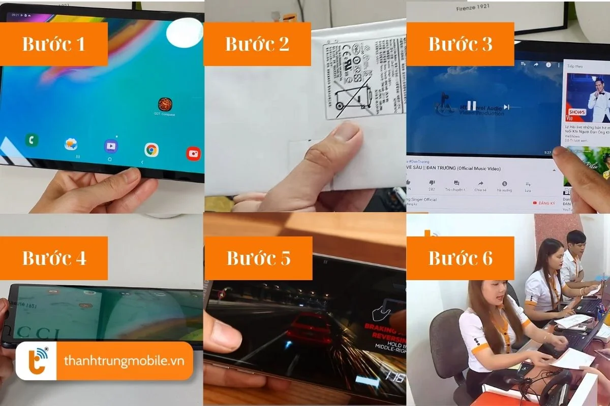 dau hieu can thay pin samsung galaxy tab s5e