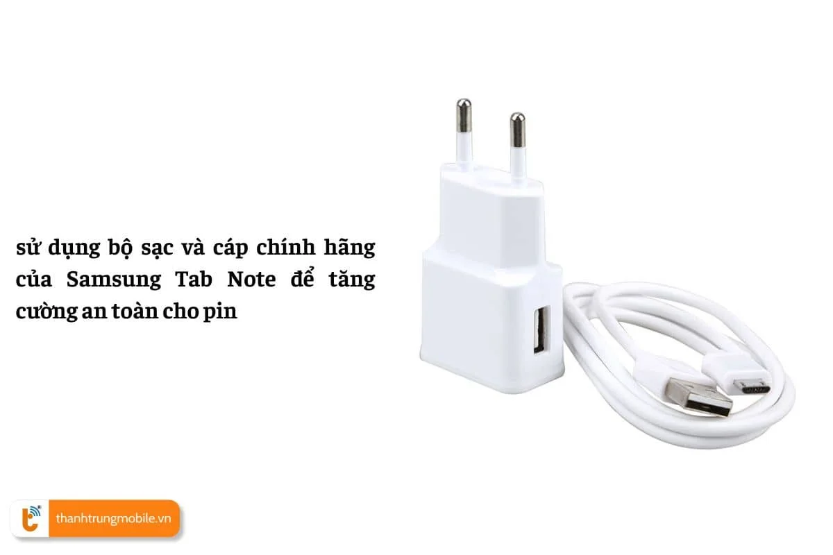 su dung bo cap sac chinh hang samsung de keo dai tuoi tho