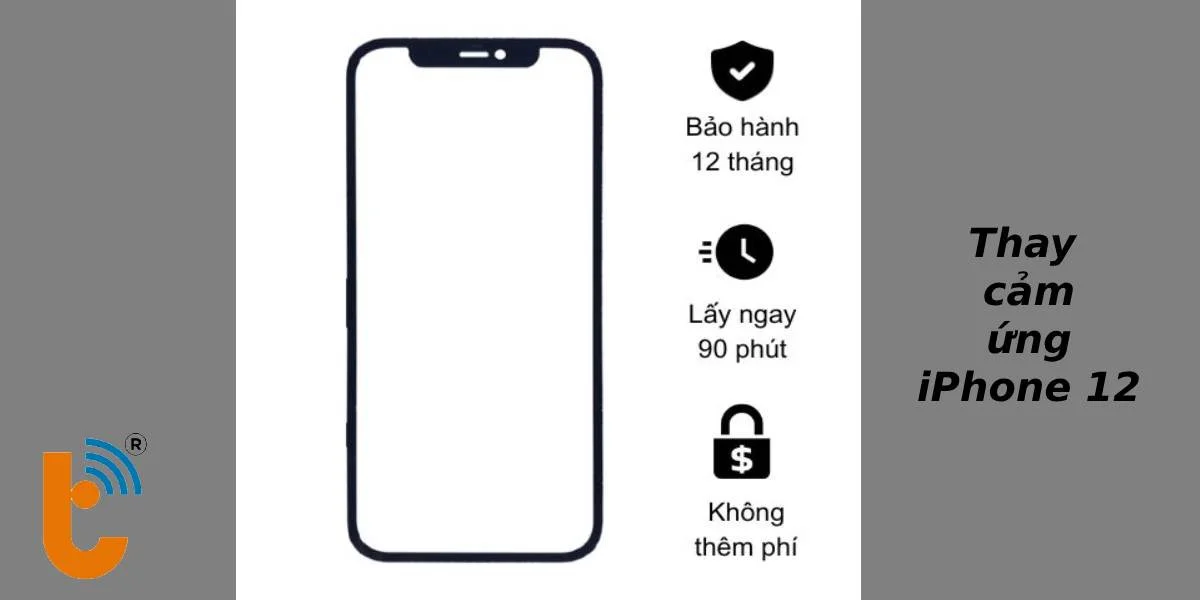 Thay cảm ứng iPhone 12 giá rẻ tại Thành Trung Mobile