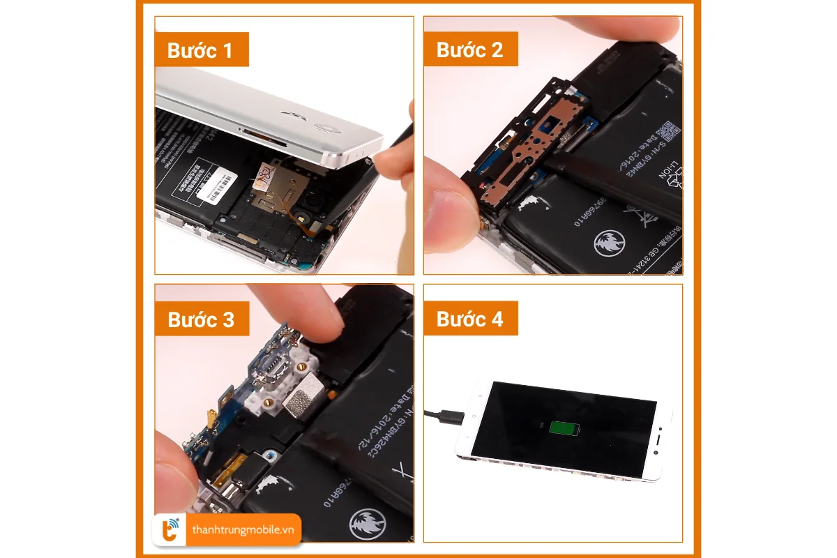 thay chân sạc Xiaomi chính hãng