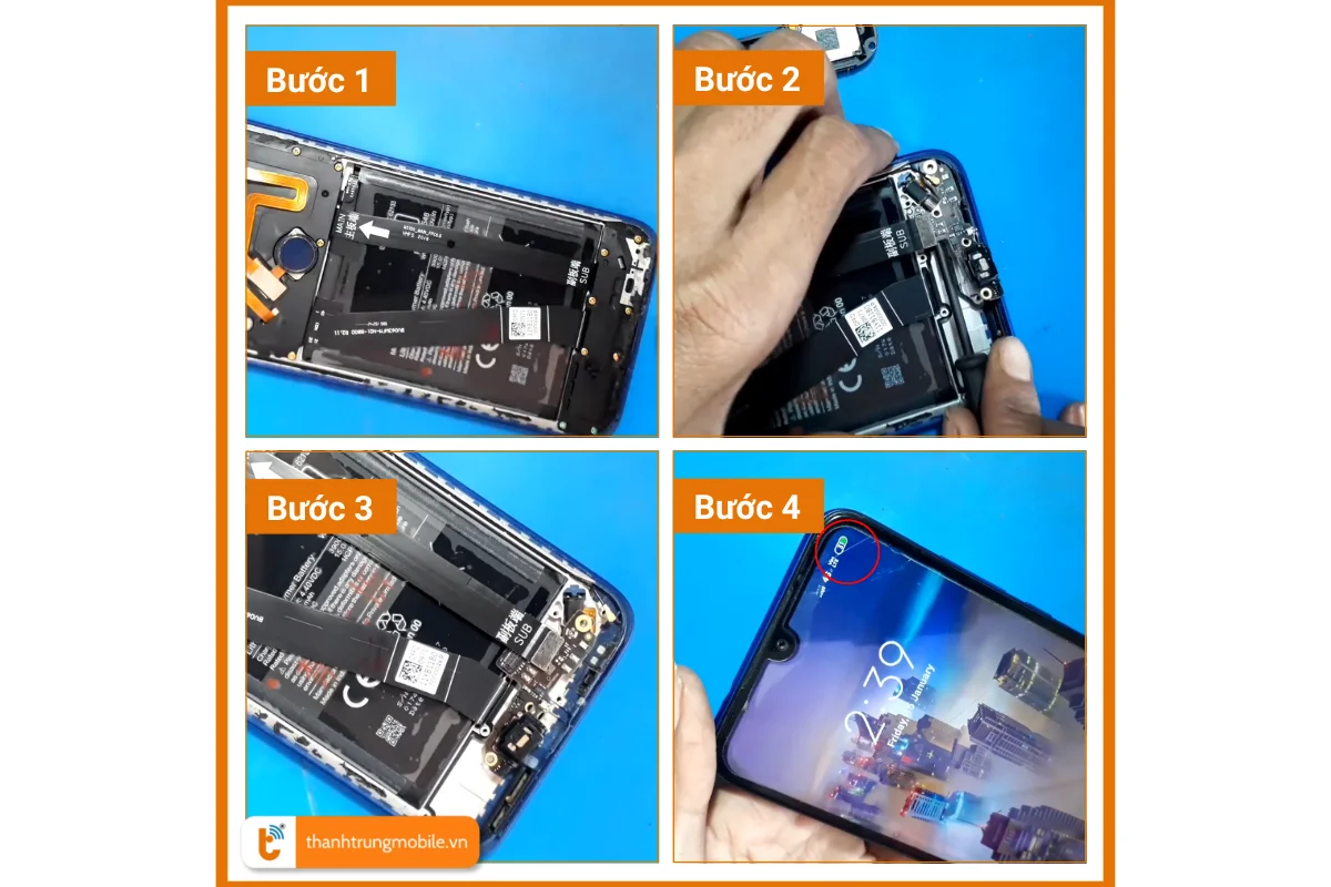 thay chân sạc xiaomi redmi 7 giá rẻ