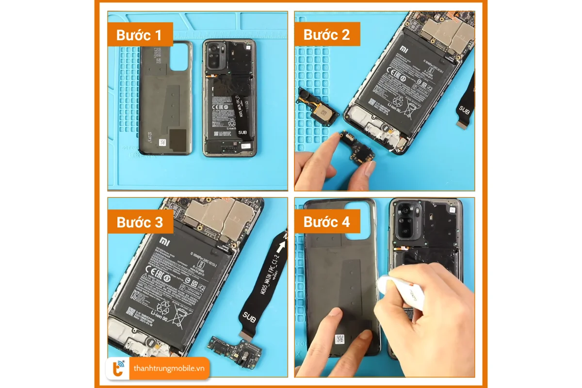 thay chân sạc xiaomi redmi note 10 giá rẻ