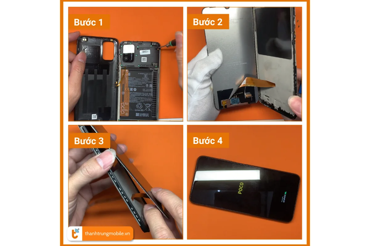 thay màn hình Xiaomi Poco M3 giá rẻ