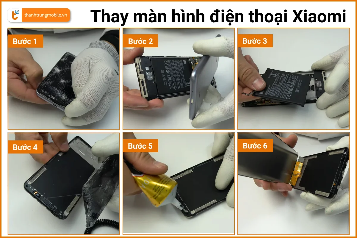 Thay màn hình Xiaomi
