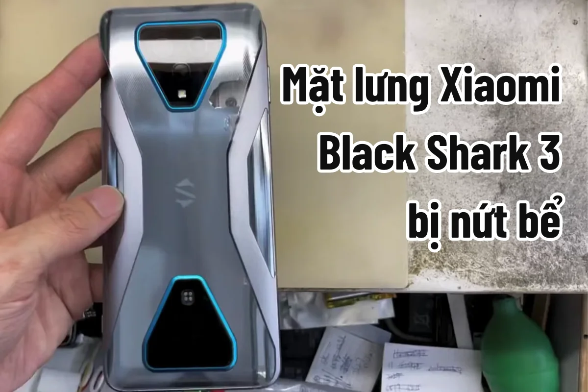 Thay mặt lưng Black Shark 3