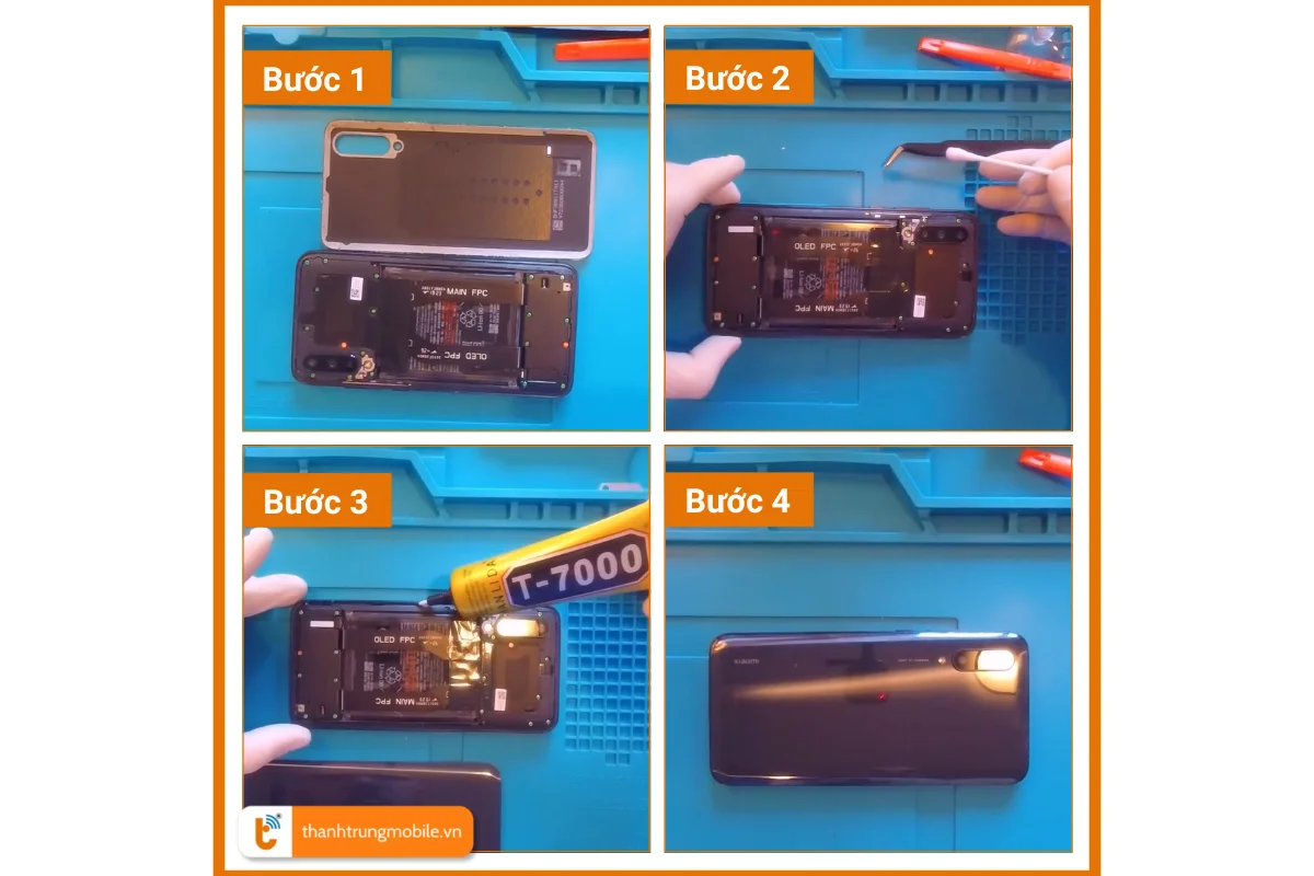 Thay nắp lưng Xiaomi Mi 9 SE giá rẻ