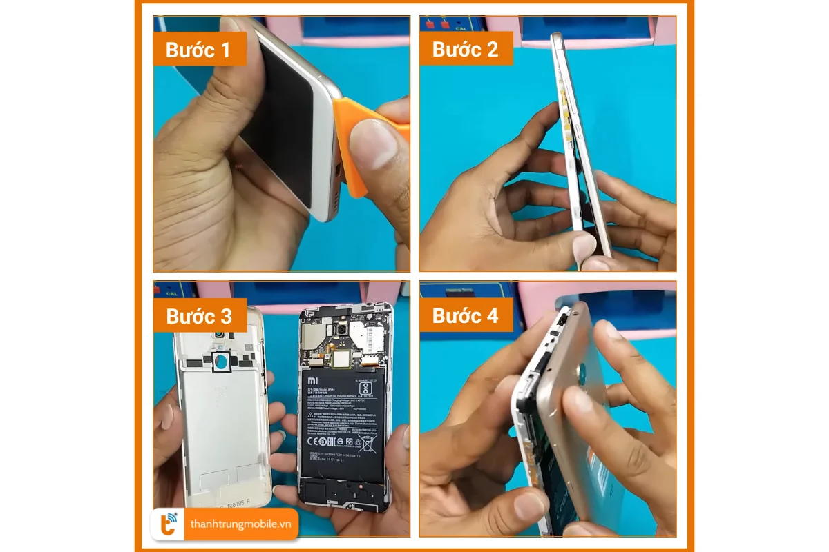 thay nắp lưng xiaomi redmi note 5 giá rẻ