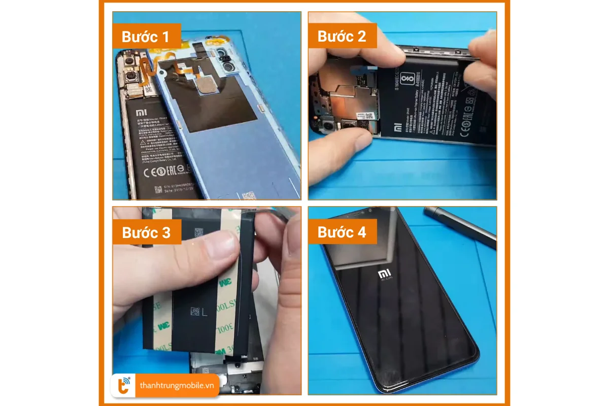 thay pin Xiaomi Redmi Note 6 Pro giá rẻ