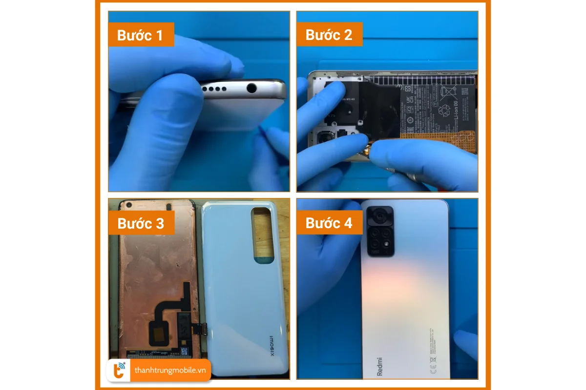 Thay vỏ Xiaomi chính hãng