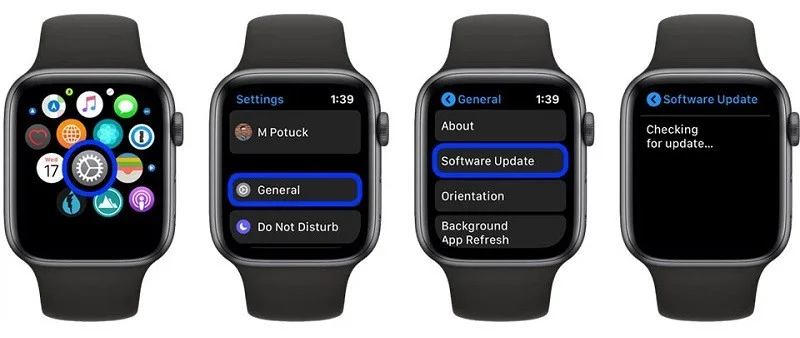 Cập nhật phần mềm watchOS lên phiên bản mới