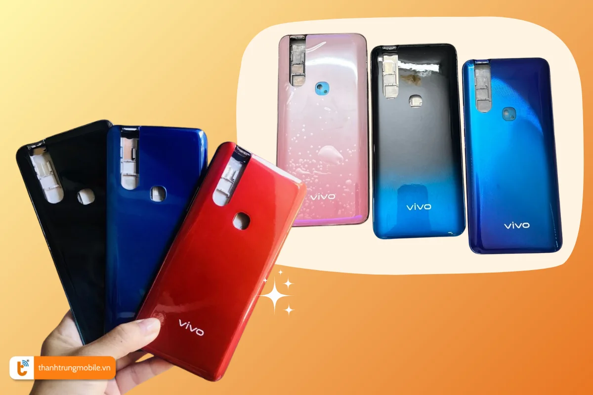 Các loại nắp lưng Vivo V15 được sử dụng hiện nay