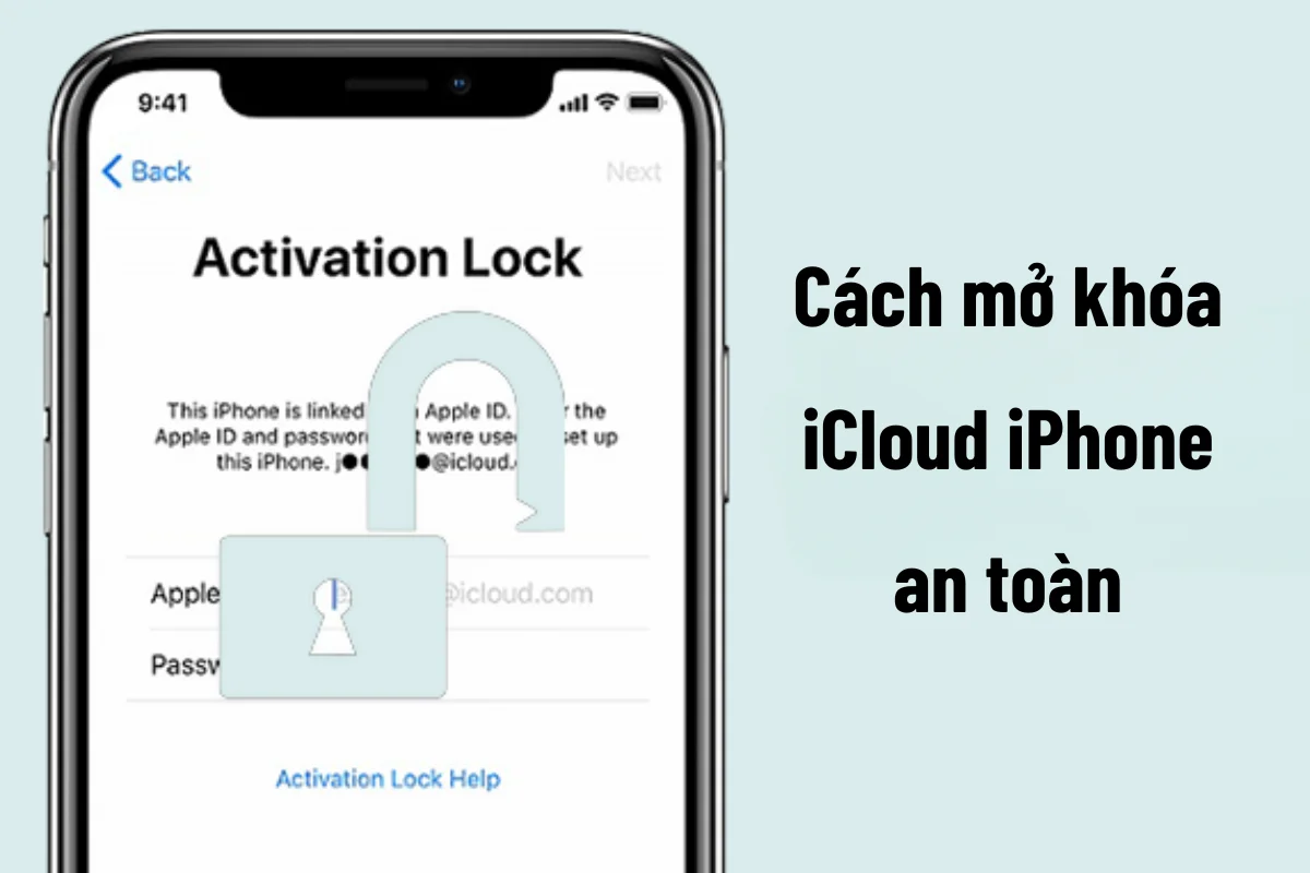 cách mở khóa iCloud iPhone