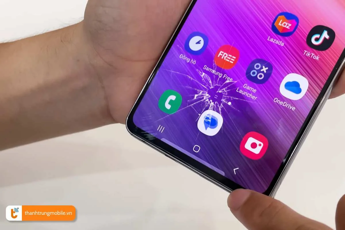 dau hieu can sua man hinh samsung galaxy a