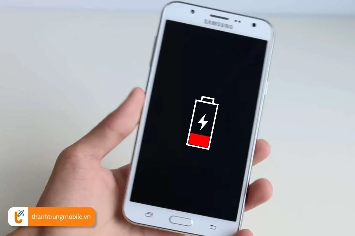 dau hieu can sua pin dien thoai samsung galaxy j
