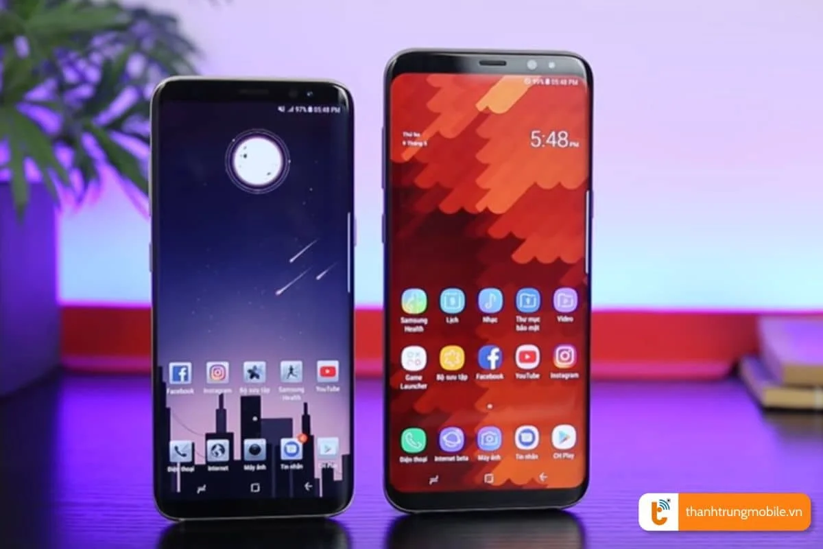 dau hieu can thay man hinh samsung galaxy S8, S8 Plus