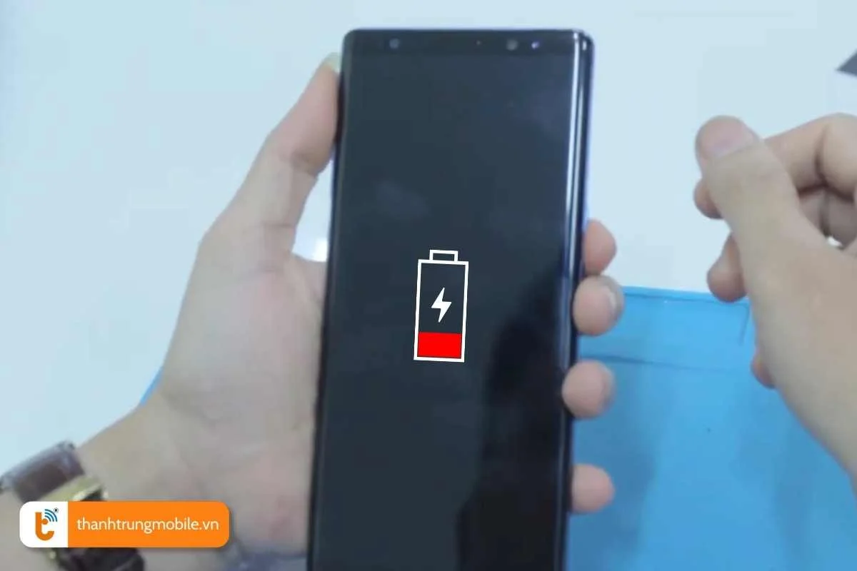 dau hieu nhan biet can sua pin samsung galaxy note