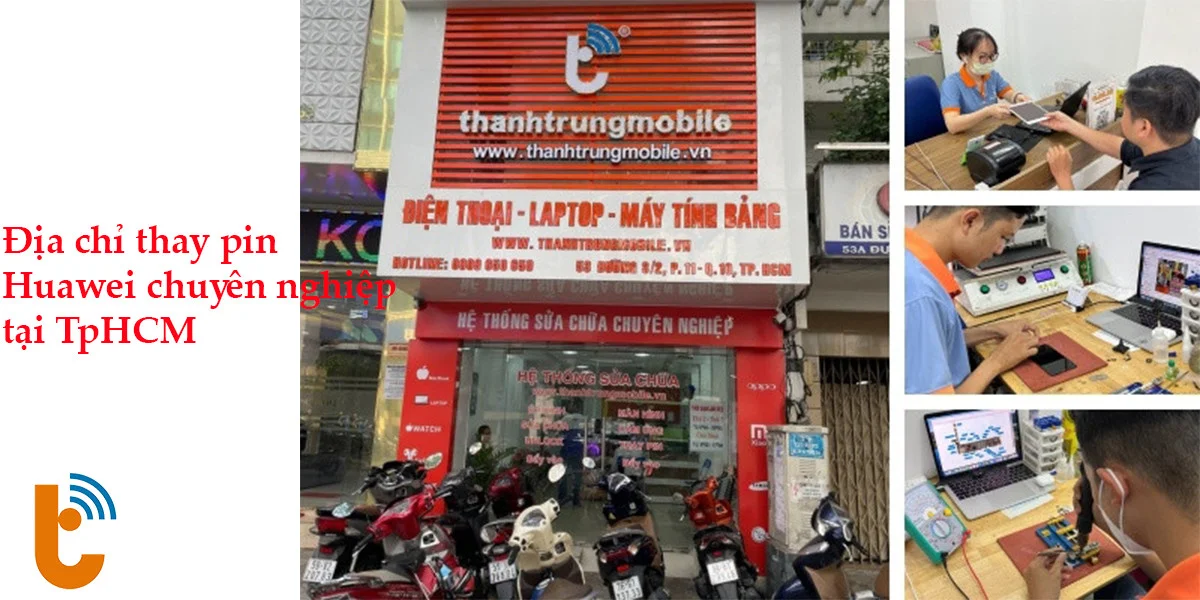 Địa chỉ thay pin Huawei Honor chuyên nghiệp