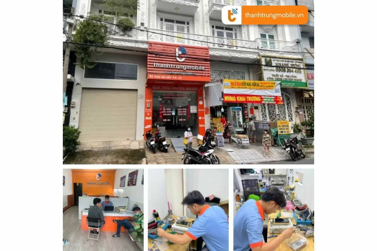 thay man hinh samsung a7 chinh hang tai thanh trung mobile