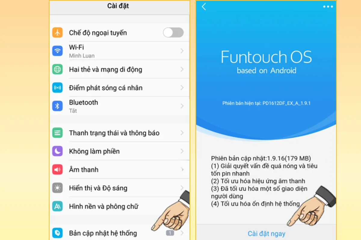 màn hình vivo bị bể mặt kính