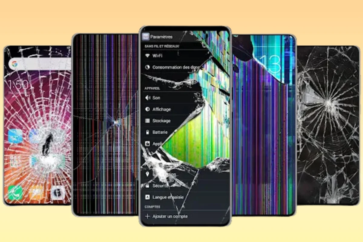 vivo bị bể màn hình