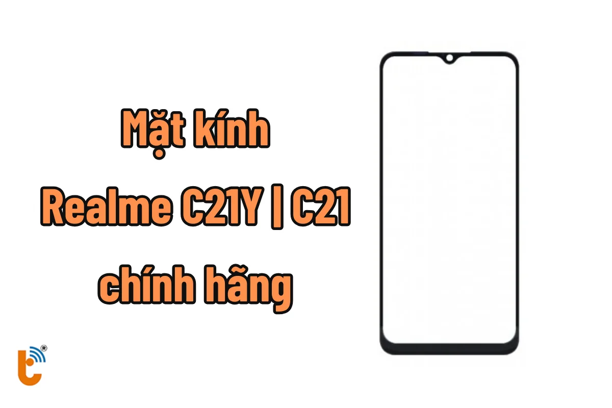 ép kính realme c21y zin