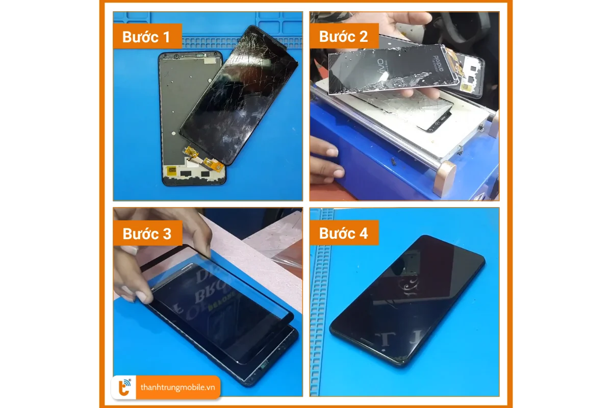 Ép kính Vivo V7 giá rẻ