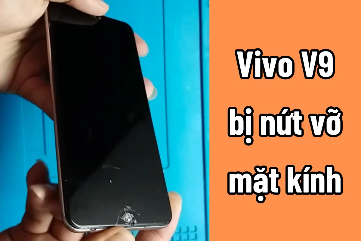 Ép mặt kính Vivo V9