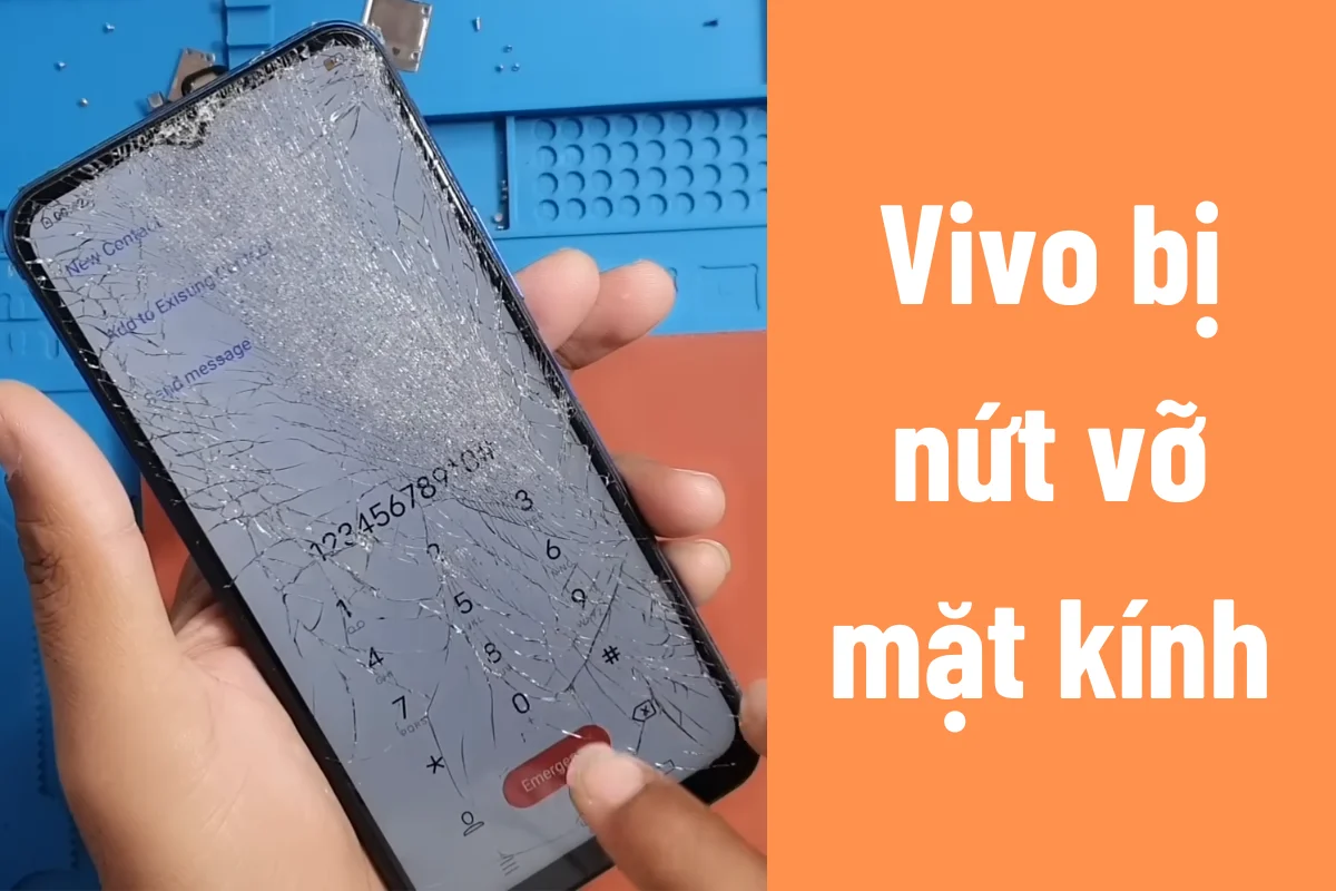 Ép mặt kính Vivo
