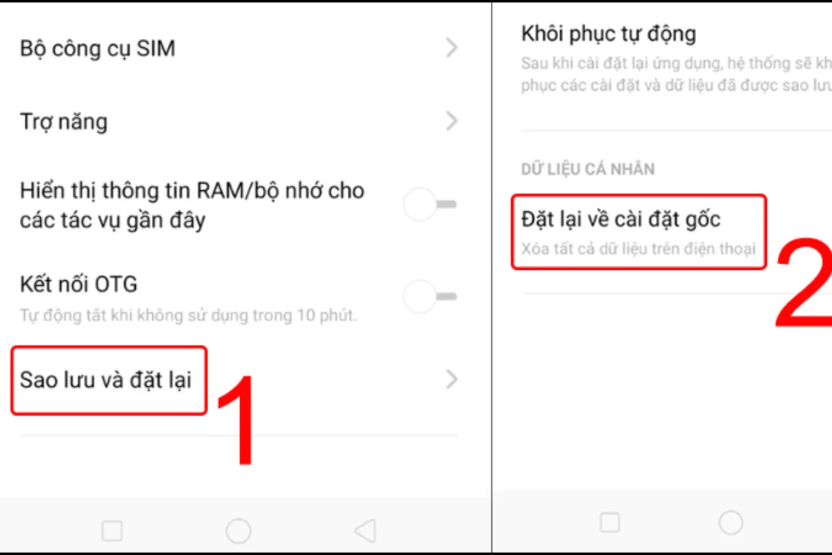 máy oppo bị lỗi phần mềm