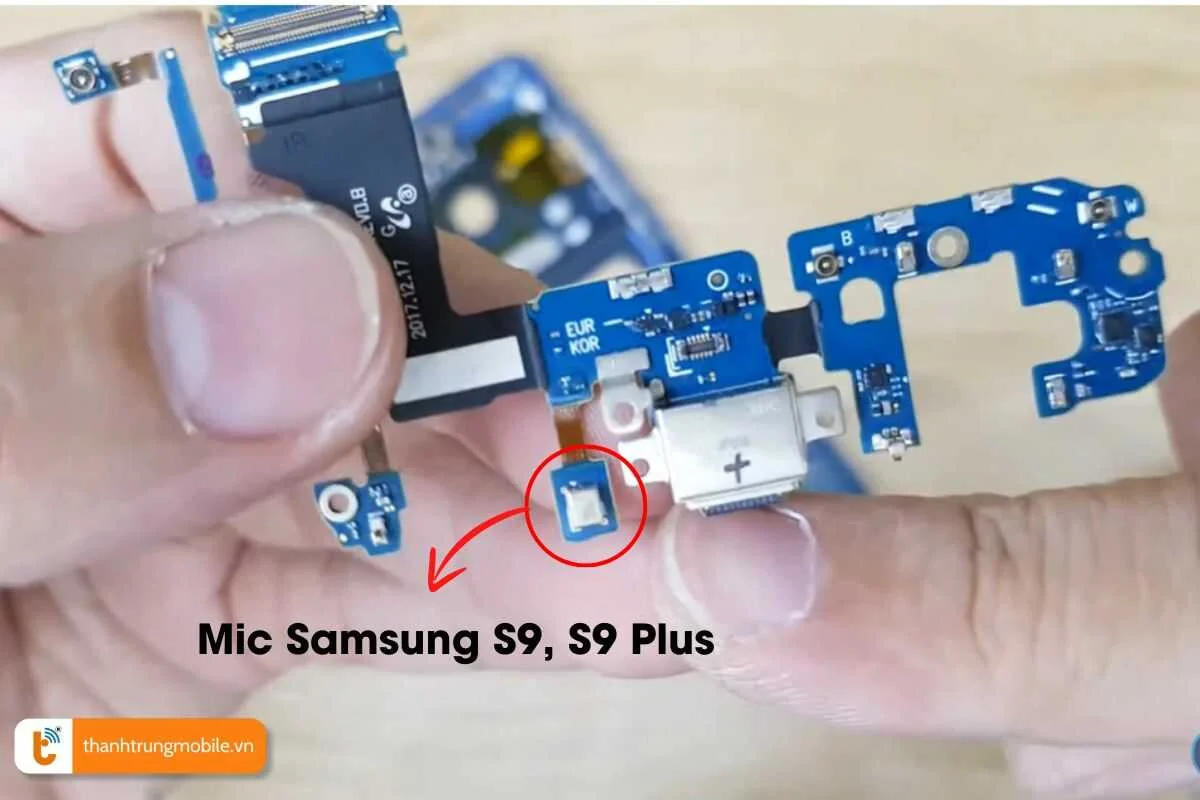 khi nao ban nen thay mic samsung s9, s9 plus