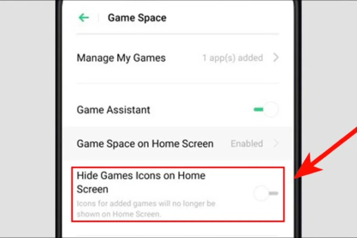 cách tải không gian trò chơi oppo