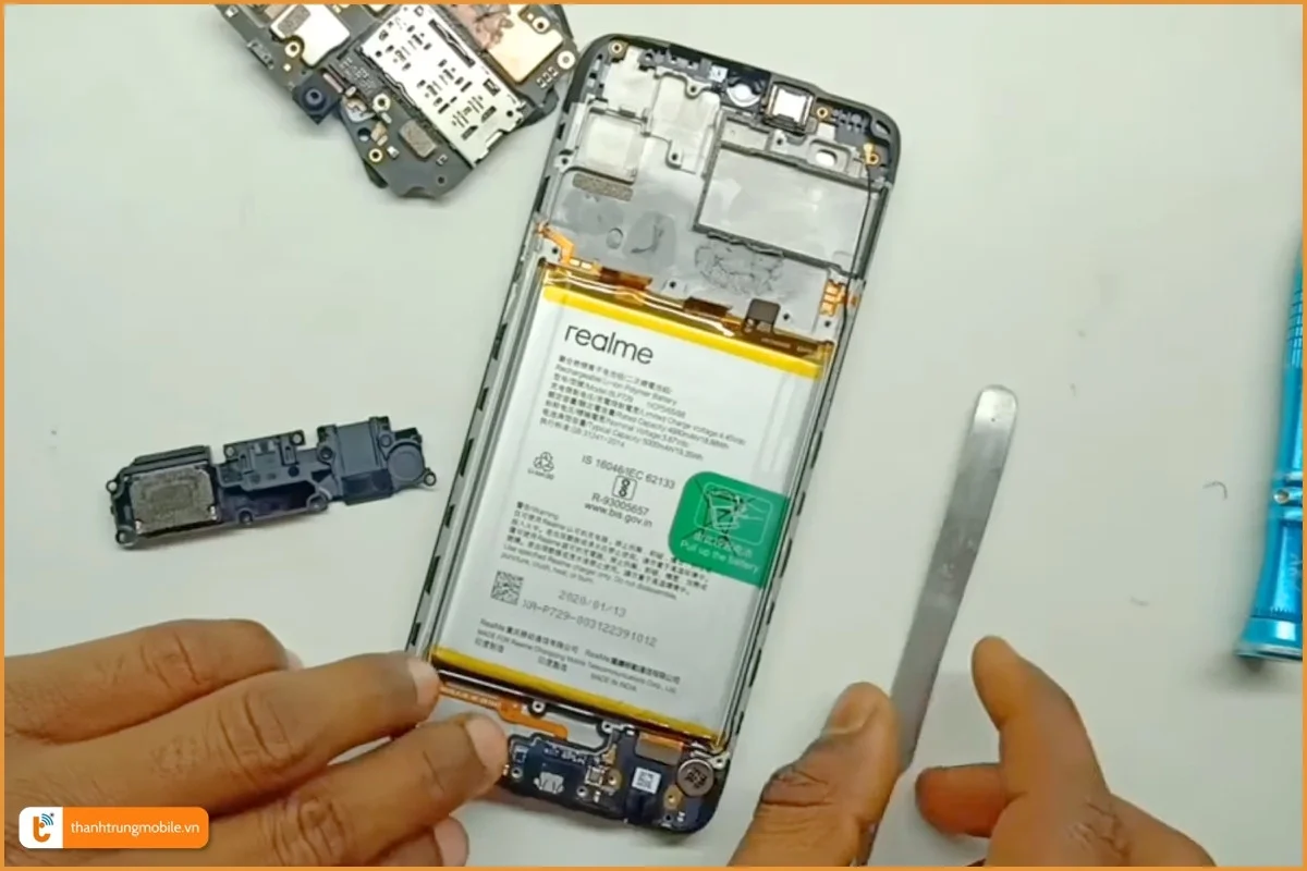 Quy trình thay loa ngoài Realme 3