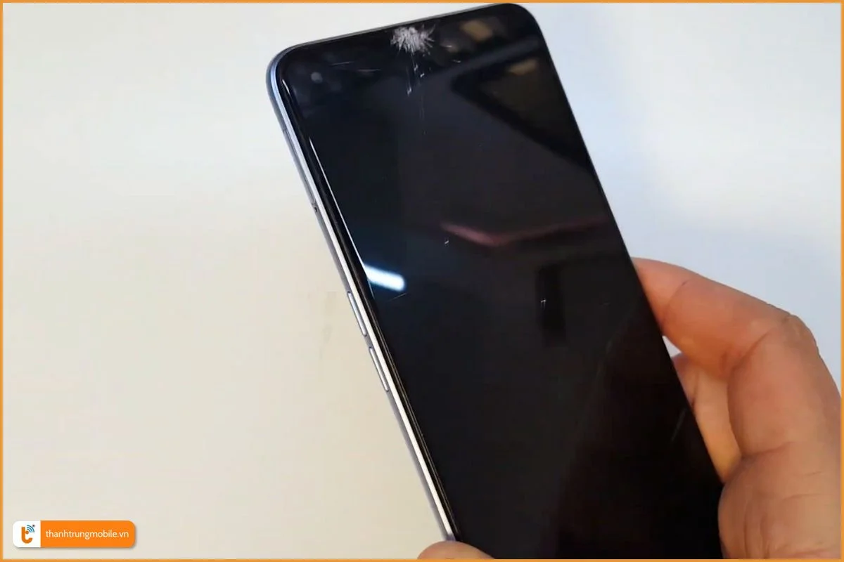 Realme 7 bể màn hình mất hiển thị