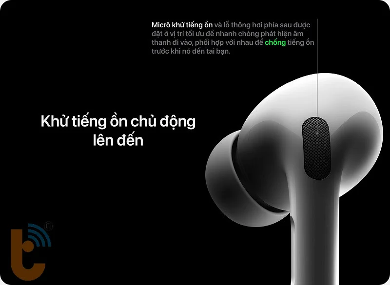 Tính năng chống ồn chủ động trên AirPods