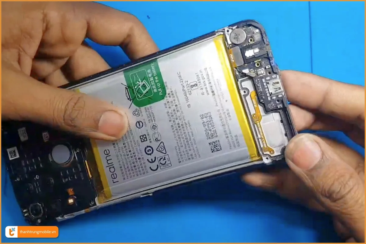 Thay chân sạc Realme C15 chính hãng