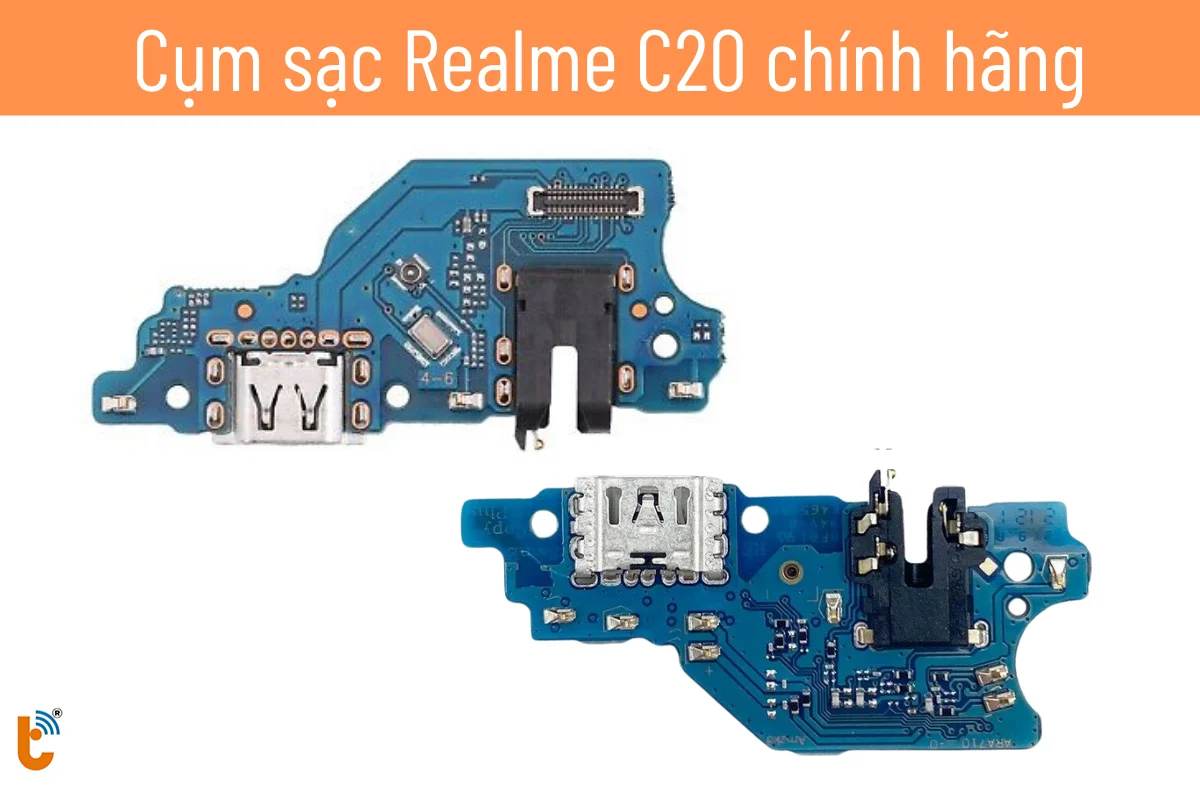 Thay cụm sạc Realme C20