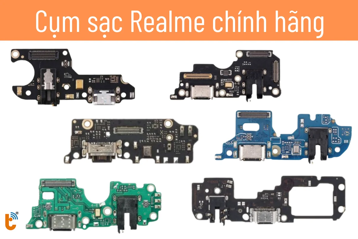 Thay chân sạc Realme