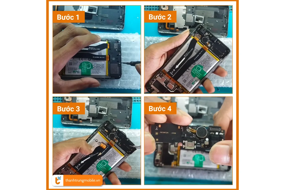 Thay chân sạc Vivo V7 giá rẻ