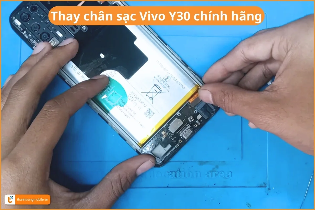 Thay chân sạc Vivo Y30 chính hãng