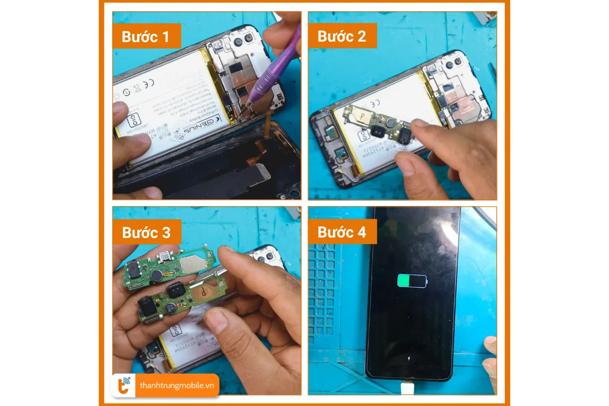 Thay chân sạc Vivo Y93 giá rẻ