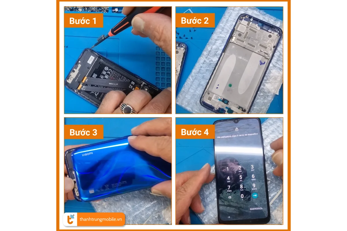 Thay màn hình Xiaomi Mi A3 giá rẻ