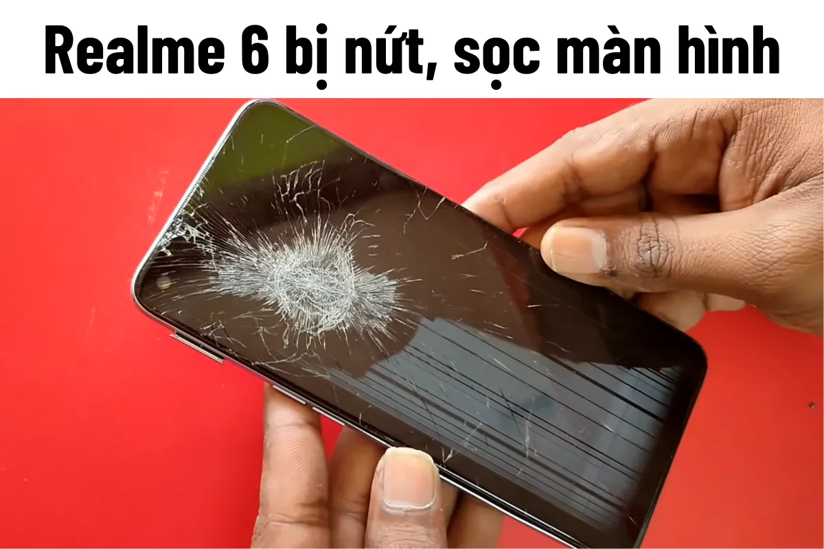 Thay màn Realme 6