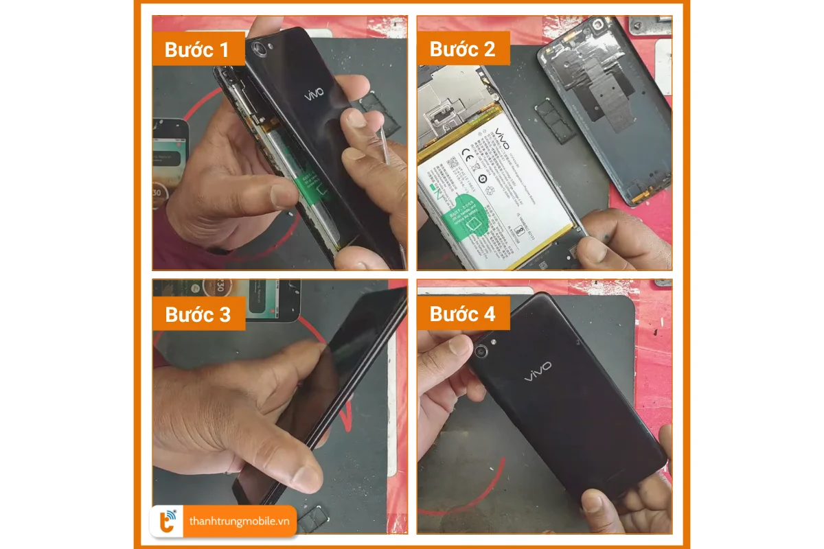 Thay mặt lưng Vivo Y71 giá rẻ