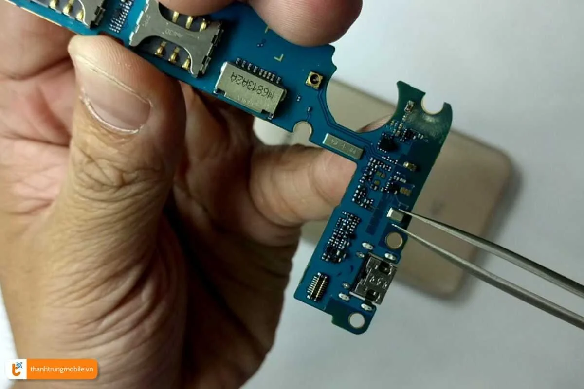 thay mic samsung a01