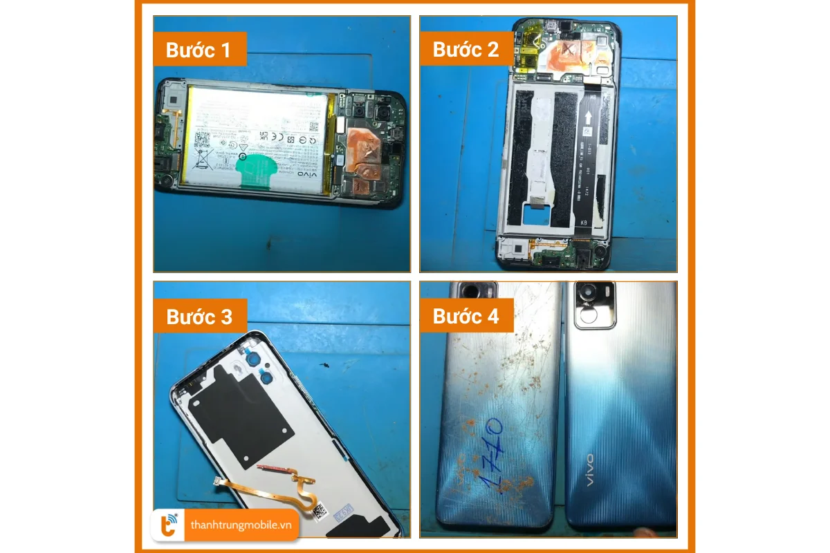 Thay nắp lưng Vivo Y15S giá rẻ